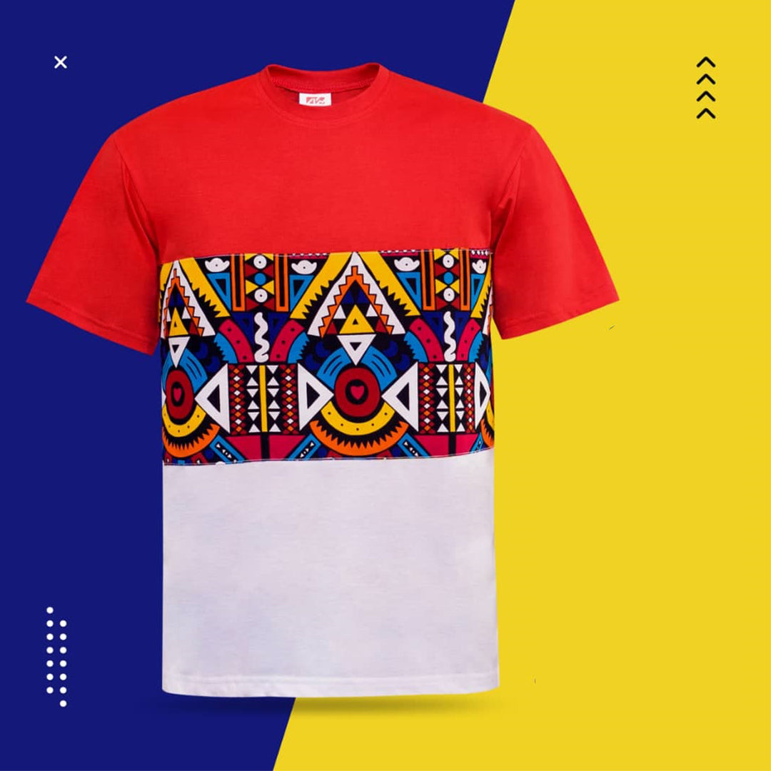 African print t customizable shirt W17