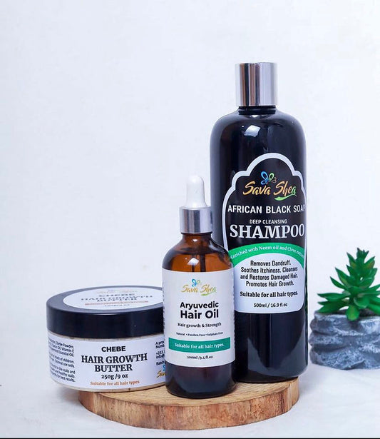 Sava Shear Hair Care Set