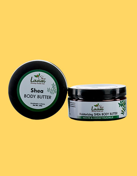 Laam Shea Body Butter - Neem and Honeysuckle