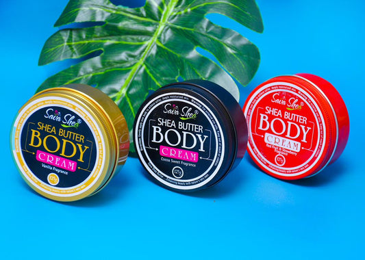 Sava Shea Body butter 3 flavors