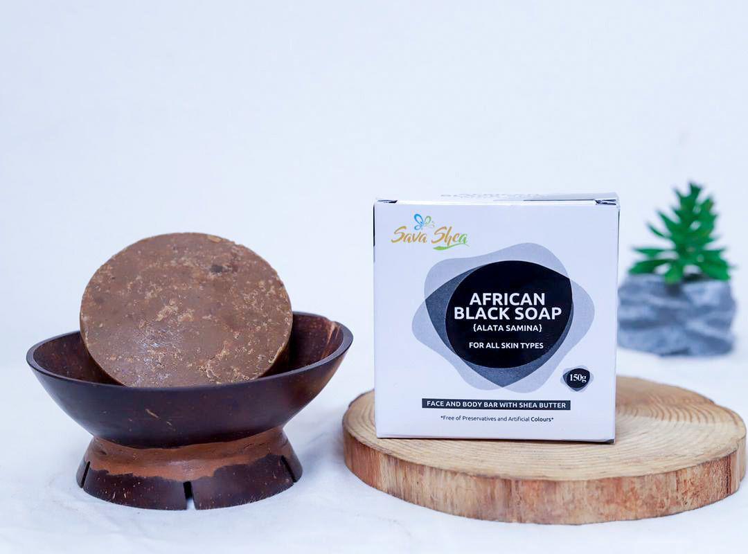 Black African Bar Soap