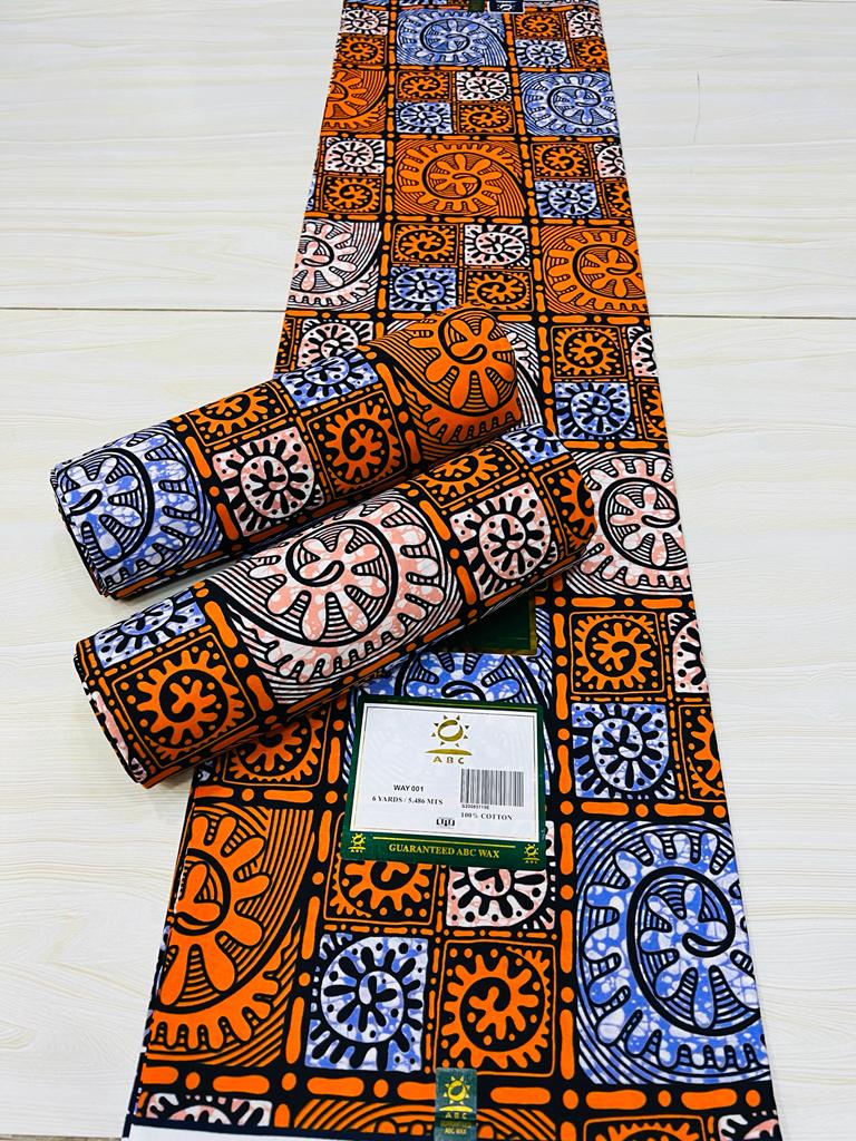 African Fabric Pattern 009