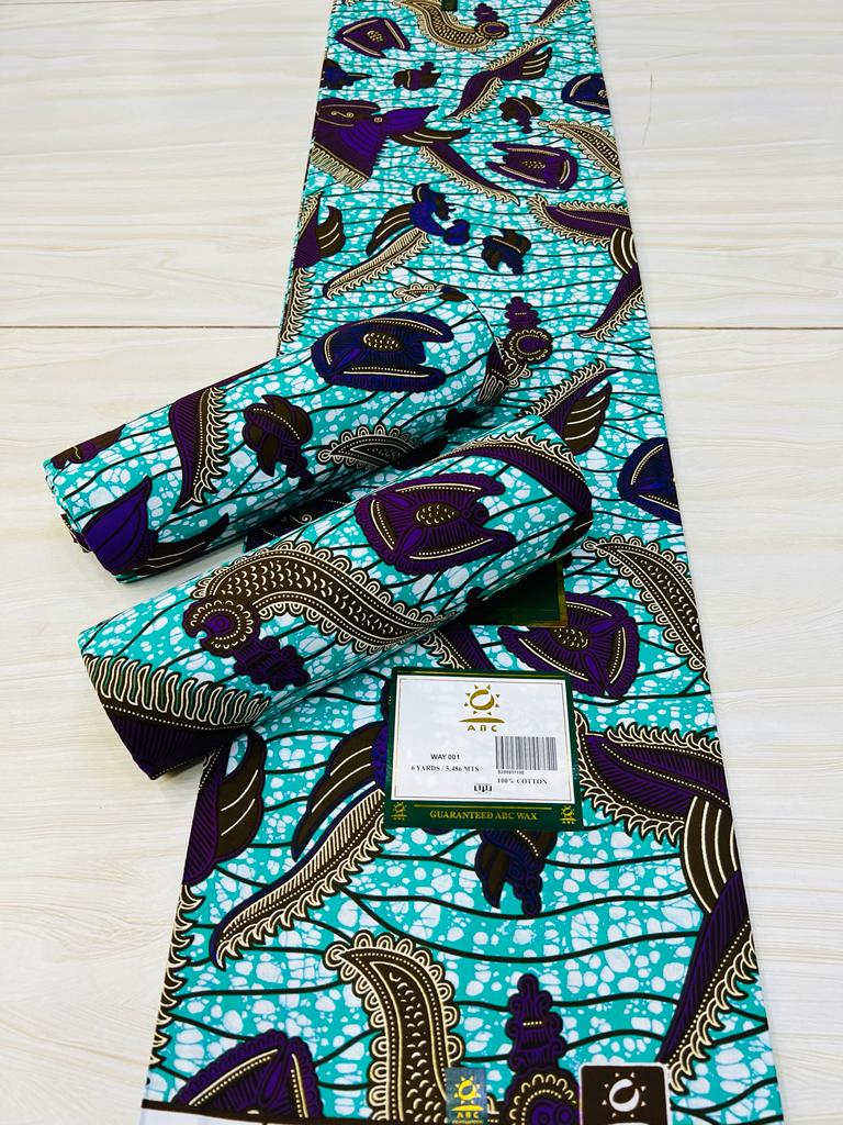 African Fabric Pattern 005